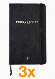 3 x Productivity Planner (Pakketilbud)